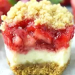 mini erdbeer käsekuchen