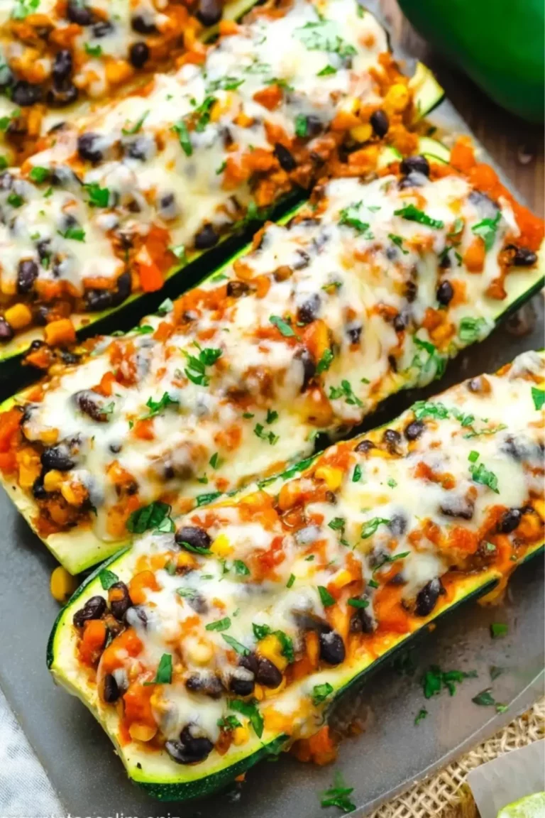 mexikanische zucchini boote