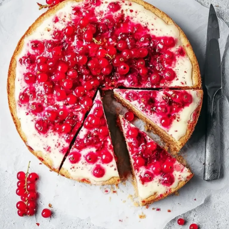 Johannisbeerkuchen mit Schmand