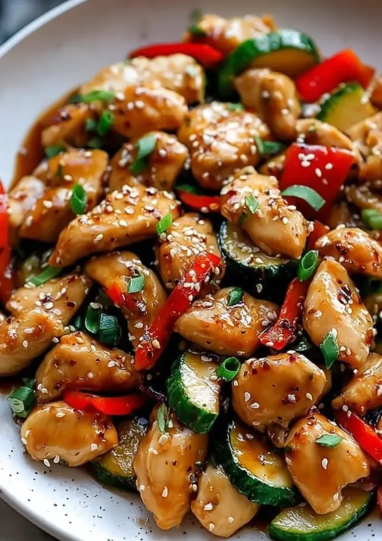 honig knoblauch hähnchen wok