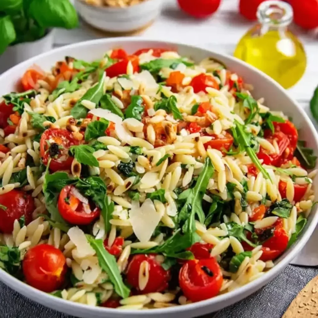 Mediterraner Orzo Salat