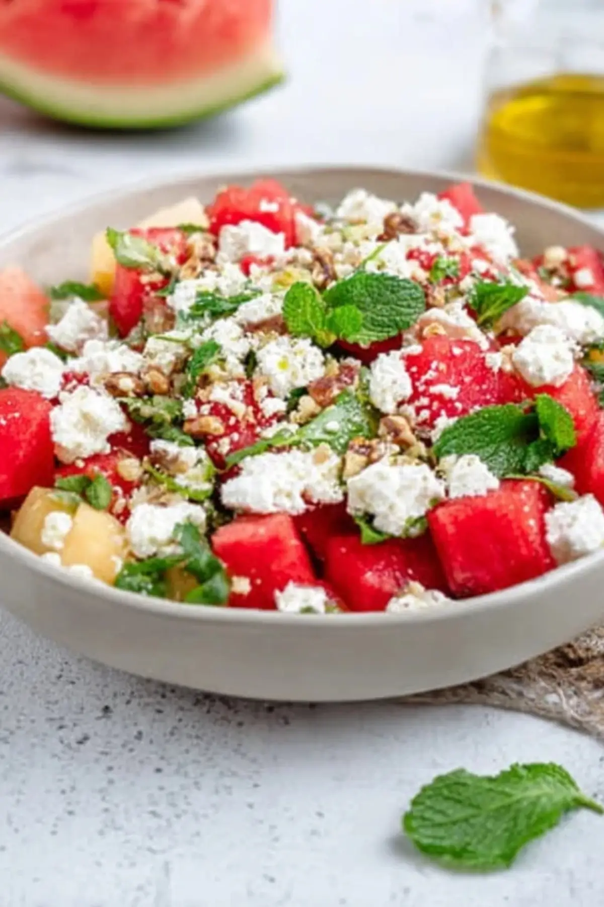 Melonen-Feta-Salat – Frischer Sommergenuss für jede Gelegenheit - Muma ...