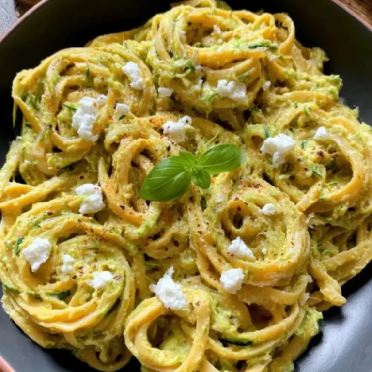 Pasta in Zucchini Sauce (1)