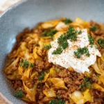 spitzkohl hackfleisch pfanne