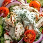 tzatziki hähnchen salat