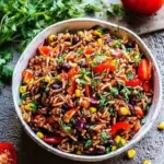 mexikanischer Reissalat