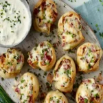 Flammkuchen-Schnecken