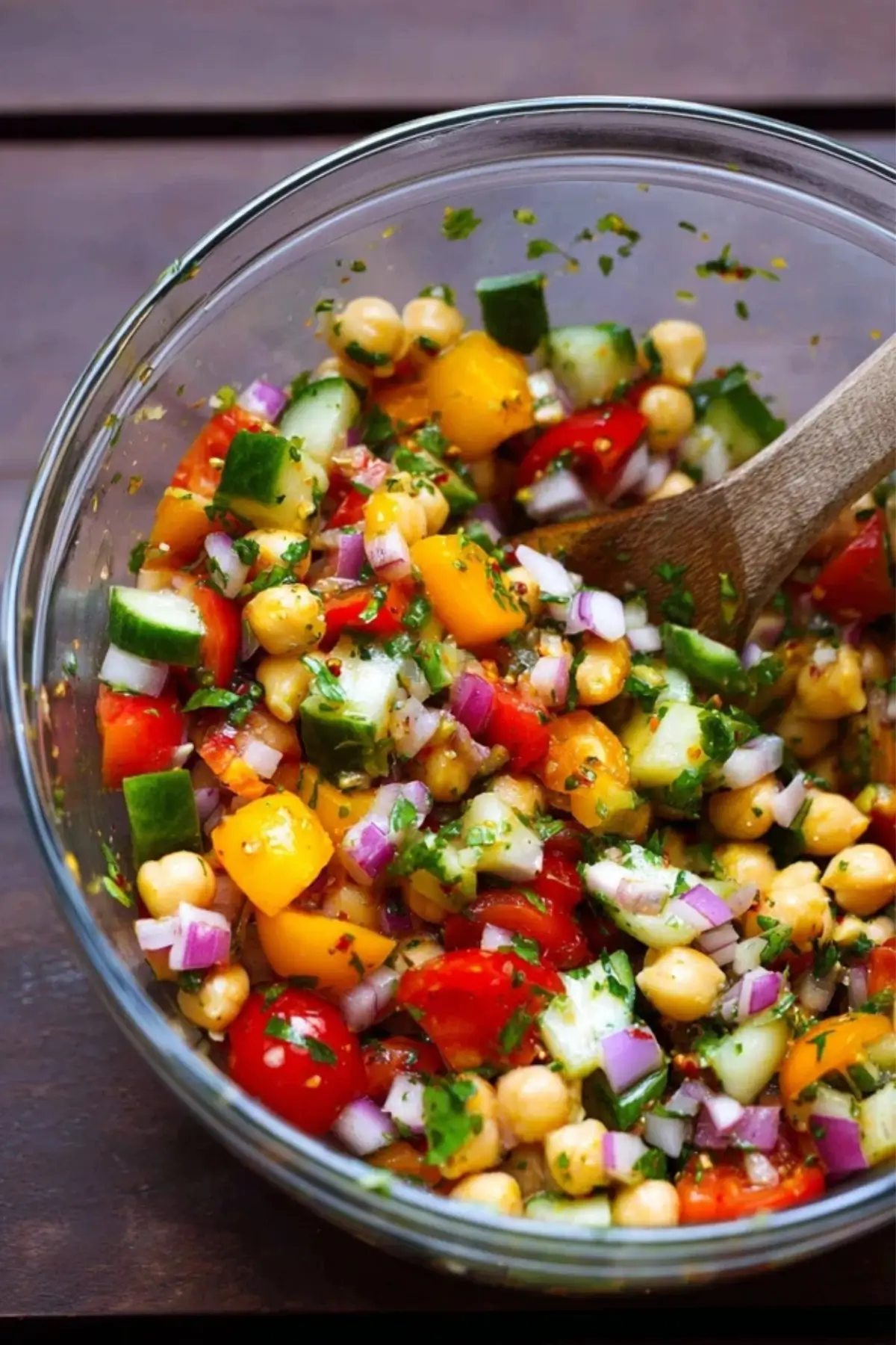 Kichererbsen Salat