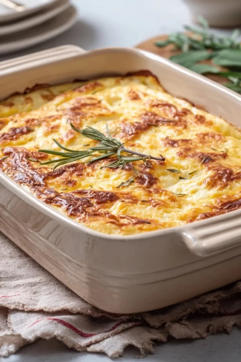 Low-Carb-Auflauf mit Hüttenkäse