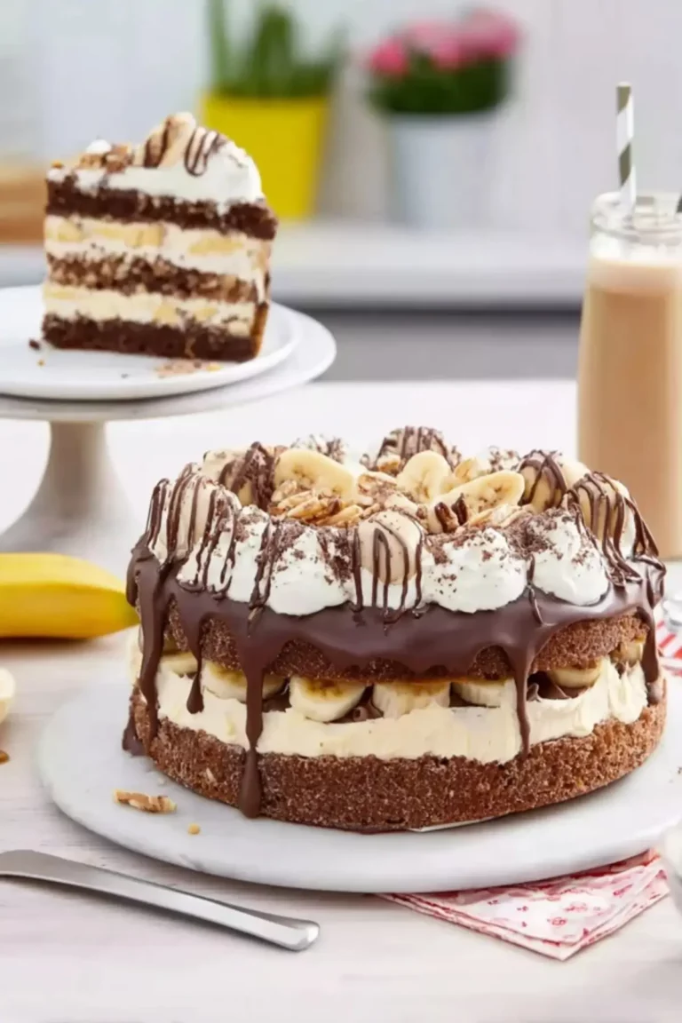Banana Split Torte