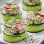 Thunfisch-Häppchen mit Gurke