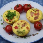 Kleine Omelette im Muffinblech