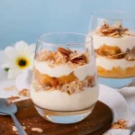 bienenstich dessert im glas