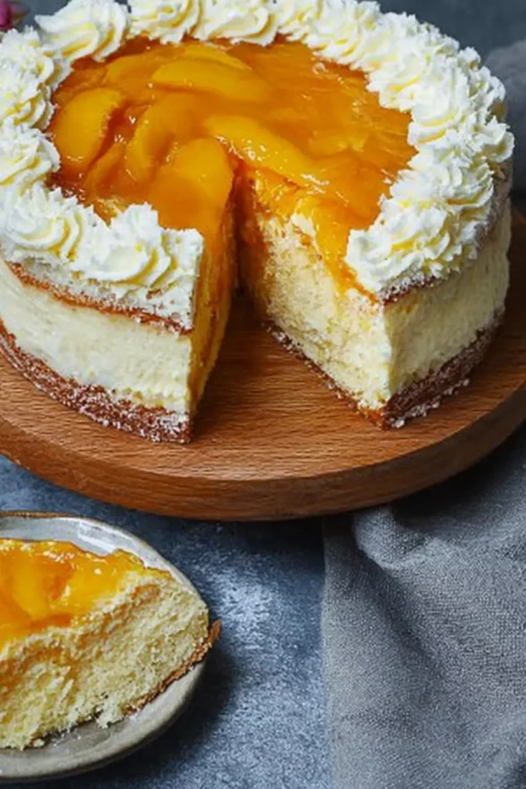 Pfirsich-Torte