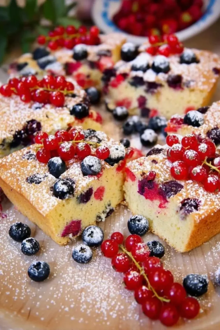 Leichter Buttermilchkuchen mit Beeren – Rezept für den Sommer
