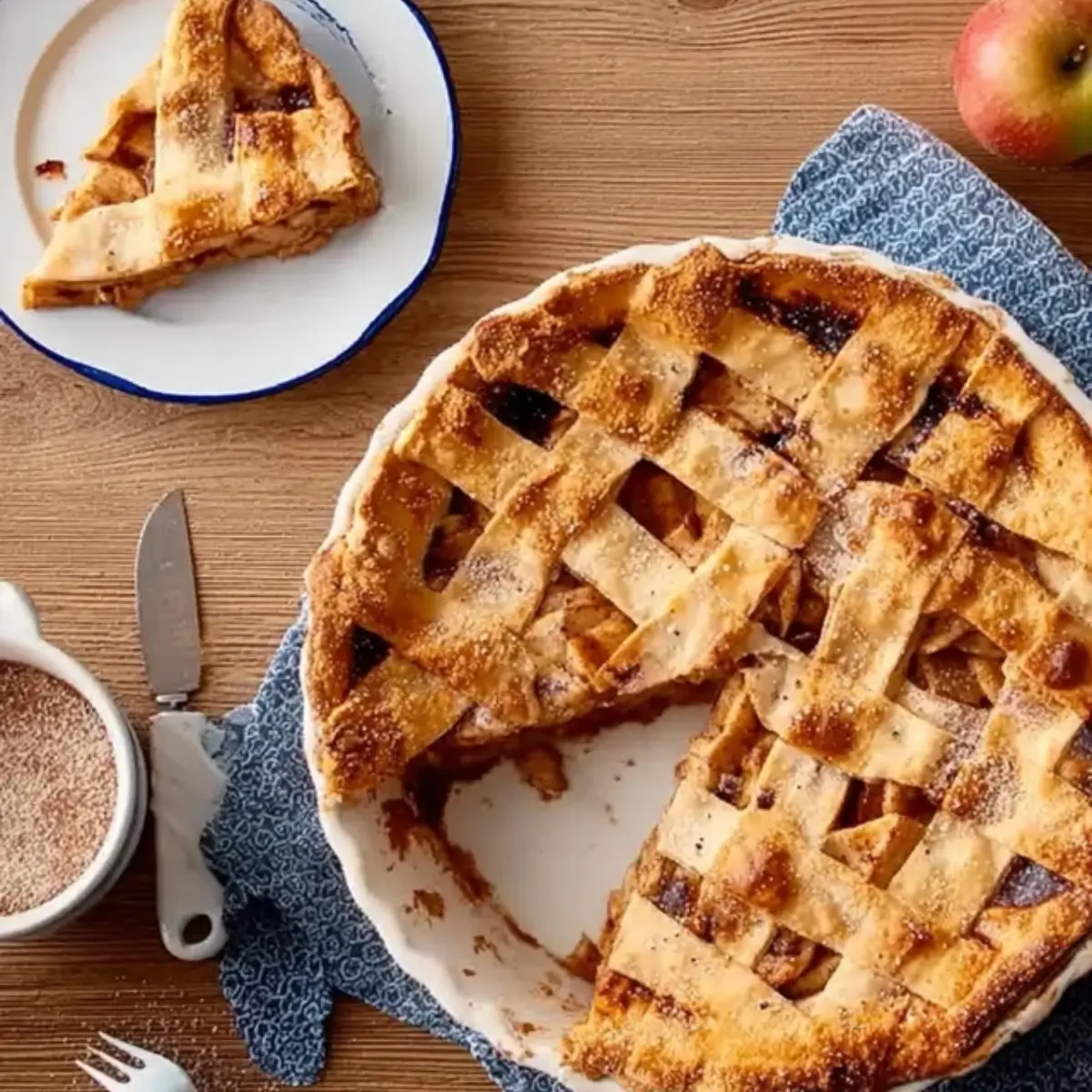 Amerikanischer Apfelkuchen