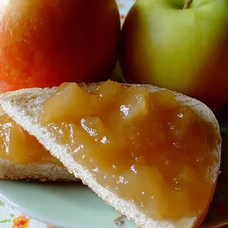 Apfel Marzipan Marmelade mit Amaretto