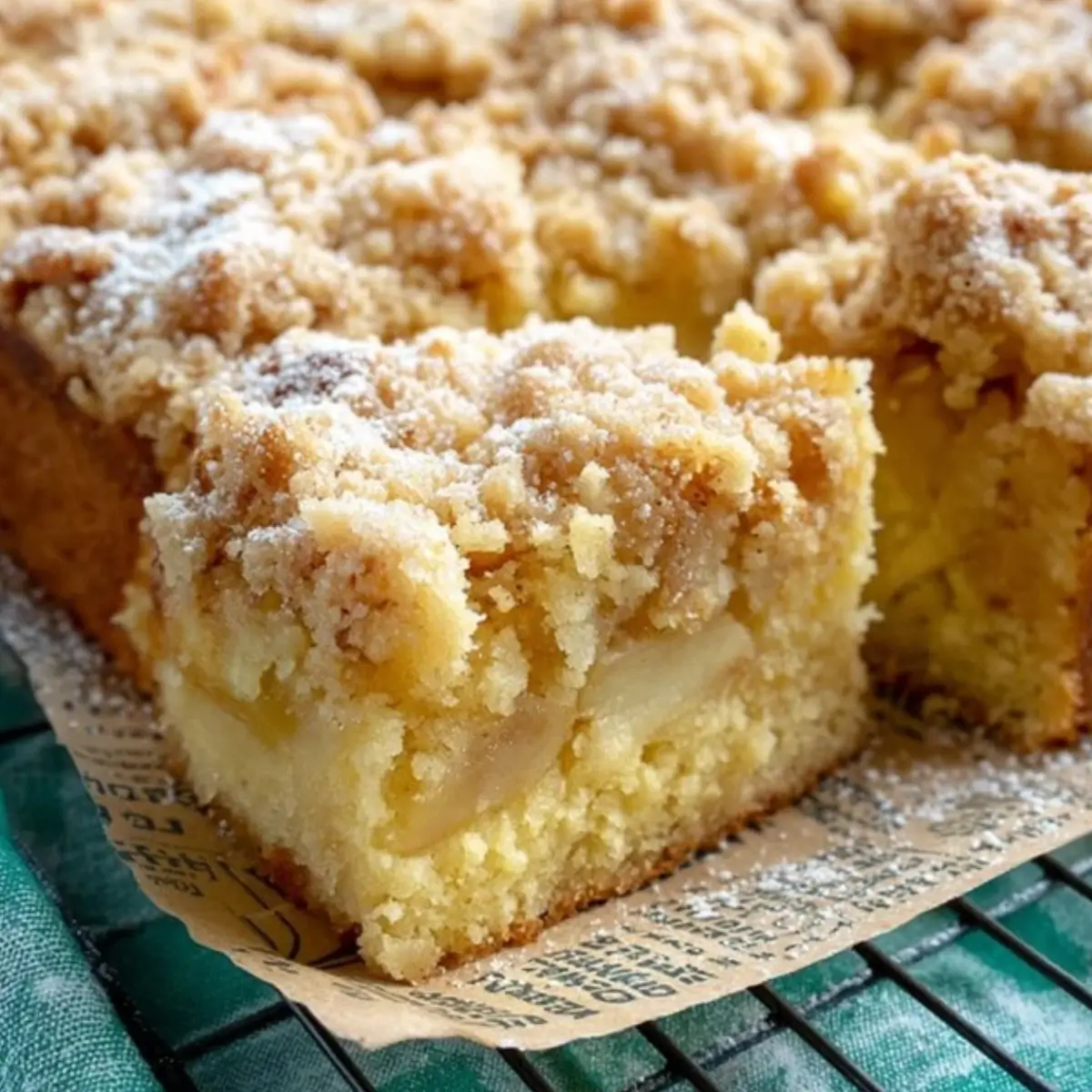 Apfel-Streuselkuchen vom Blech