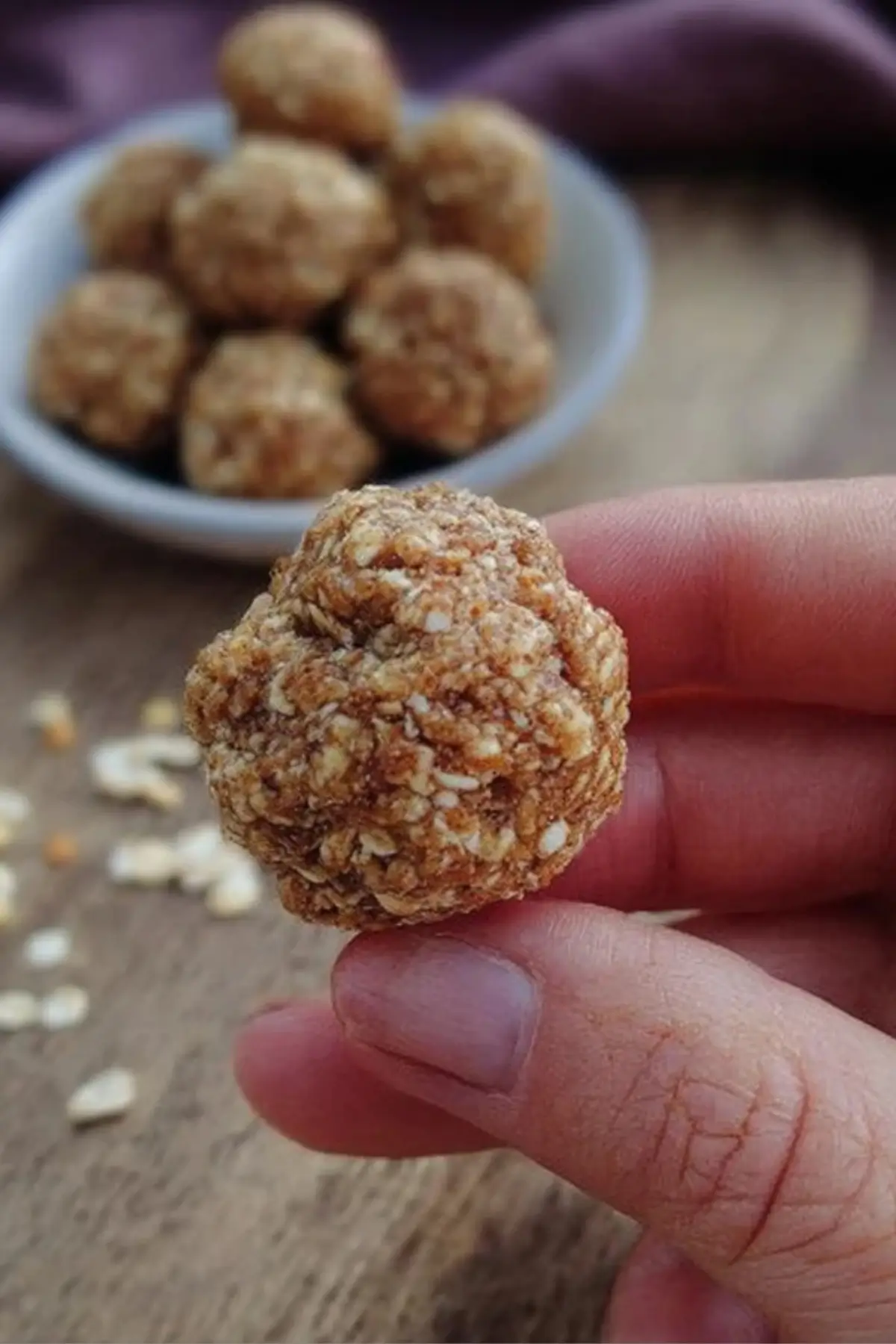 Apfel-Zimt Energy Balls