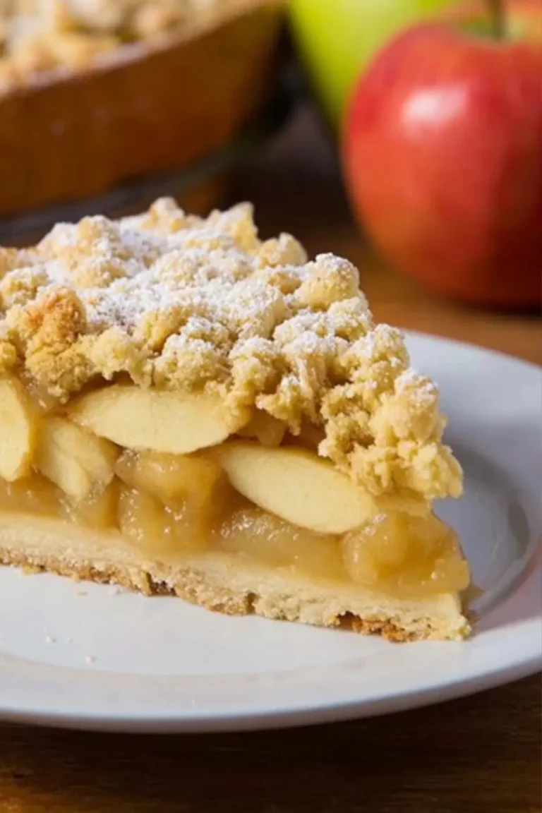 Apfelkuchen mit Apfelmus