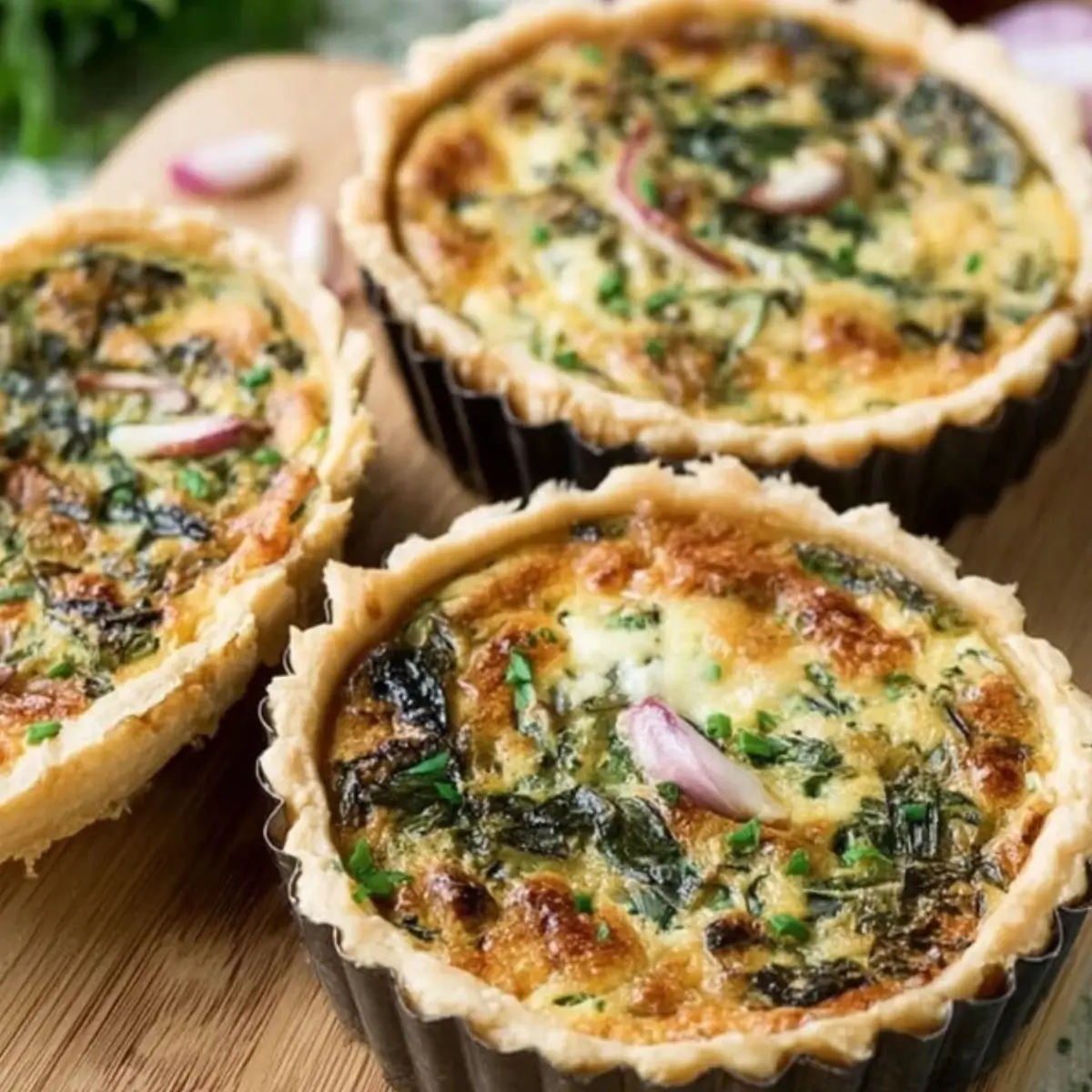 Bärlauch-Quiche