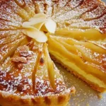 Birnen Creme Kuchen