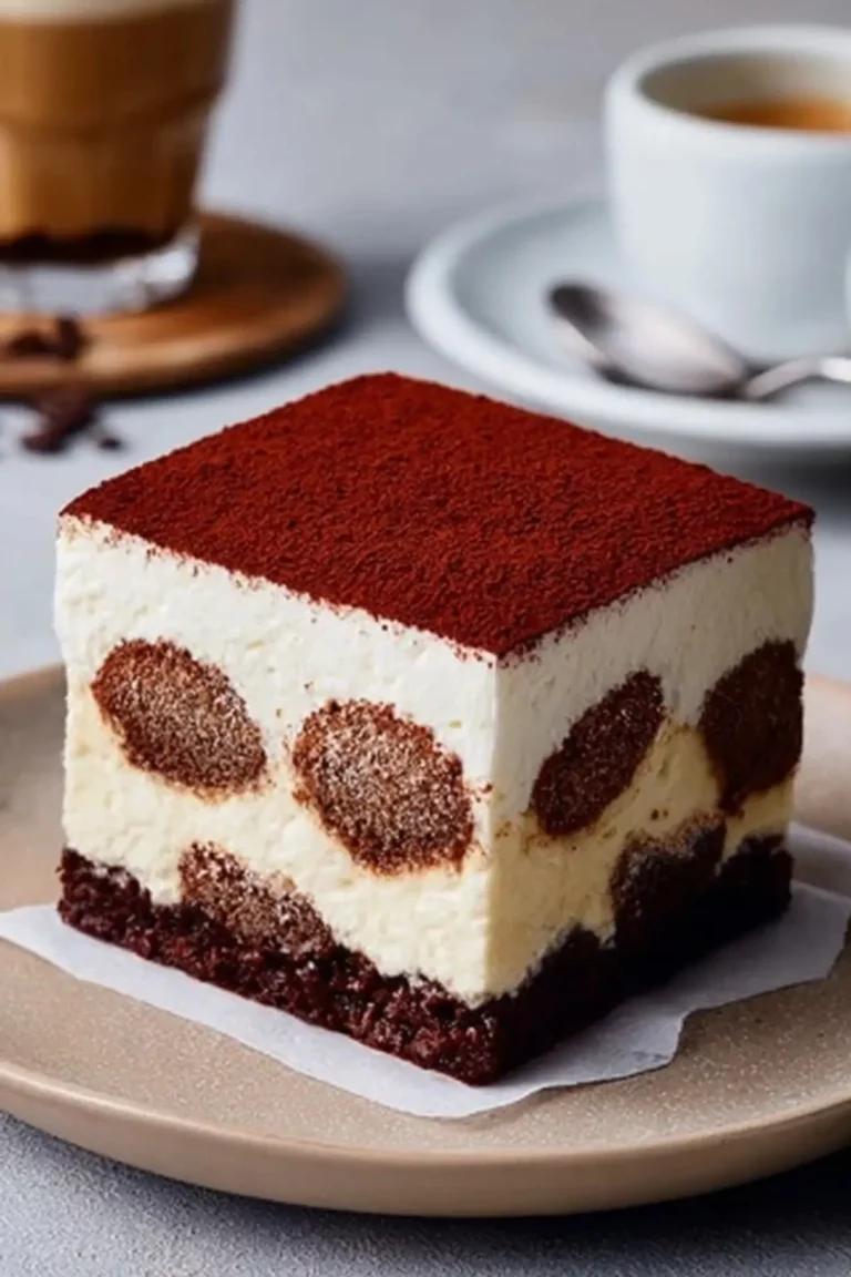 Brownie Tiramisu