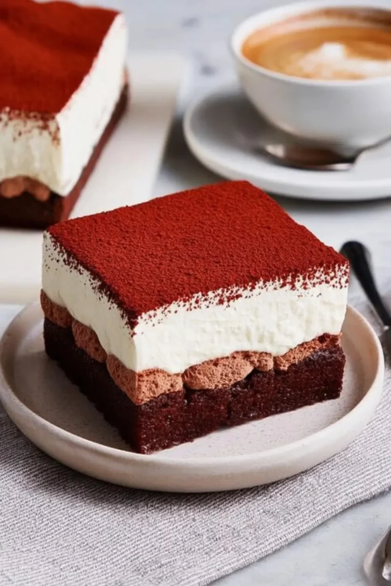 Brownie Tiramisu