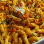 Burrata Pasta Rezept mit Kürbis
