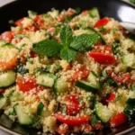 Couscous-Salat mit Minze
