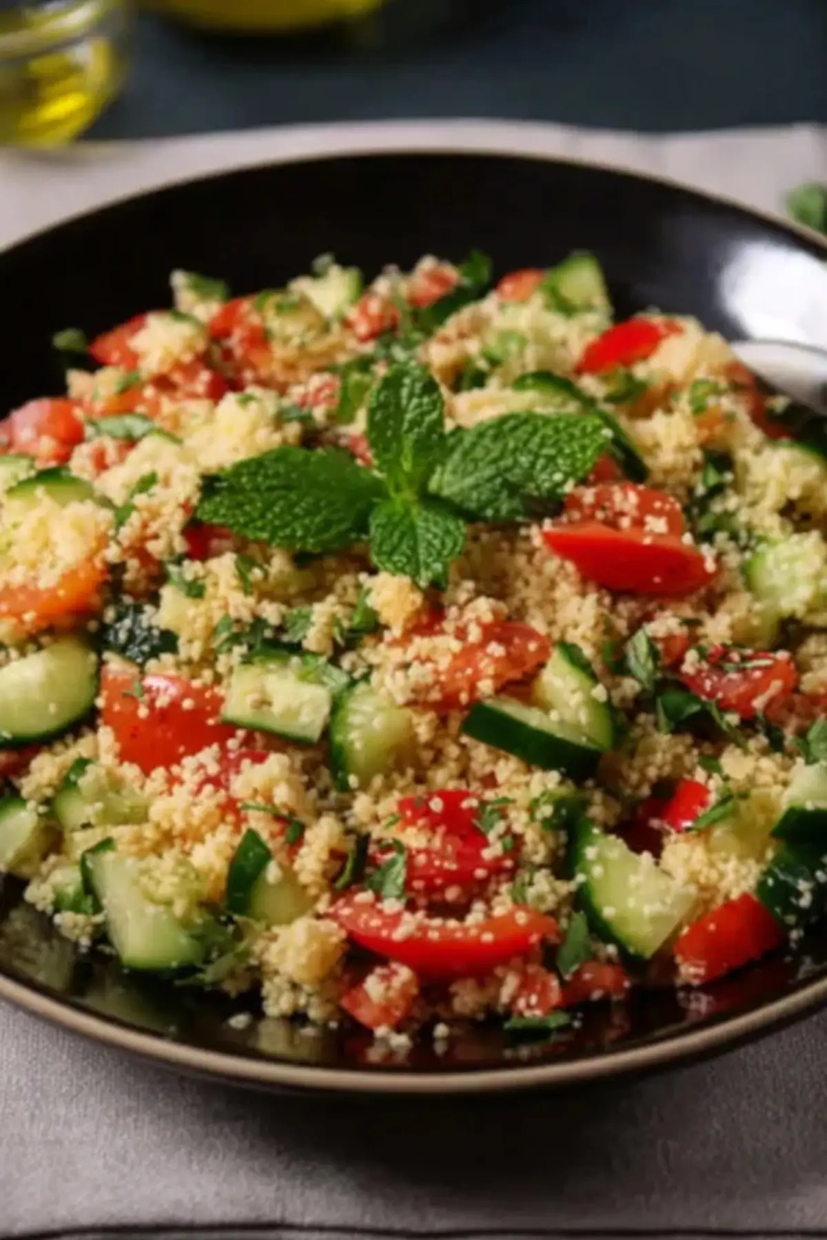 Couscous-Salat mit Minze
