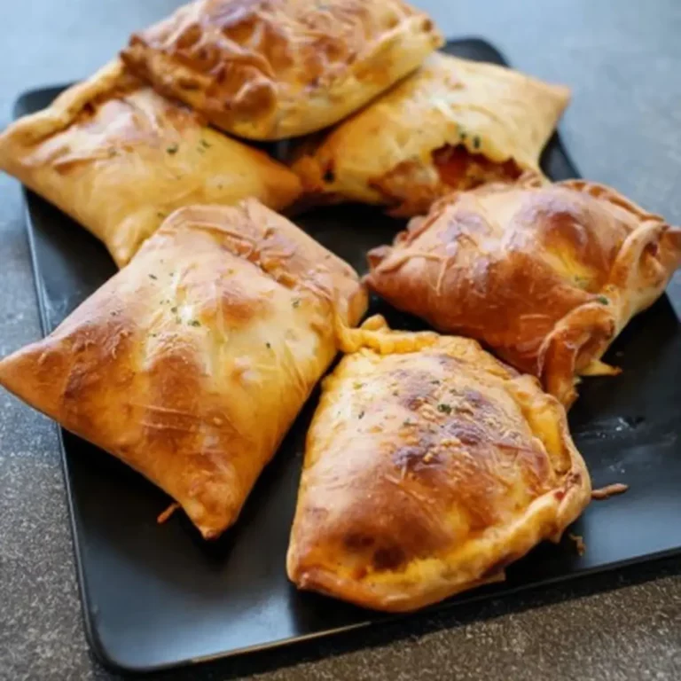 Gesunde Pizza Taschen