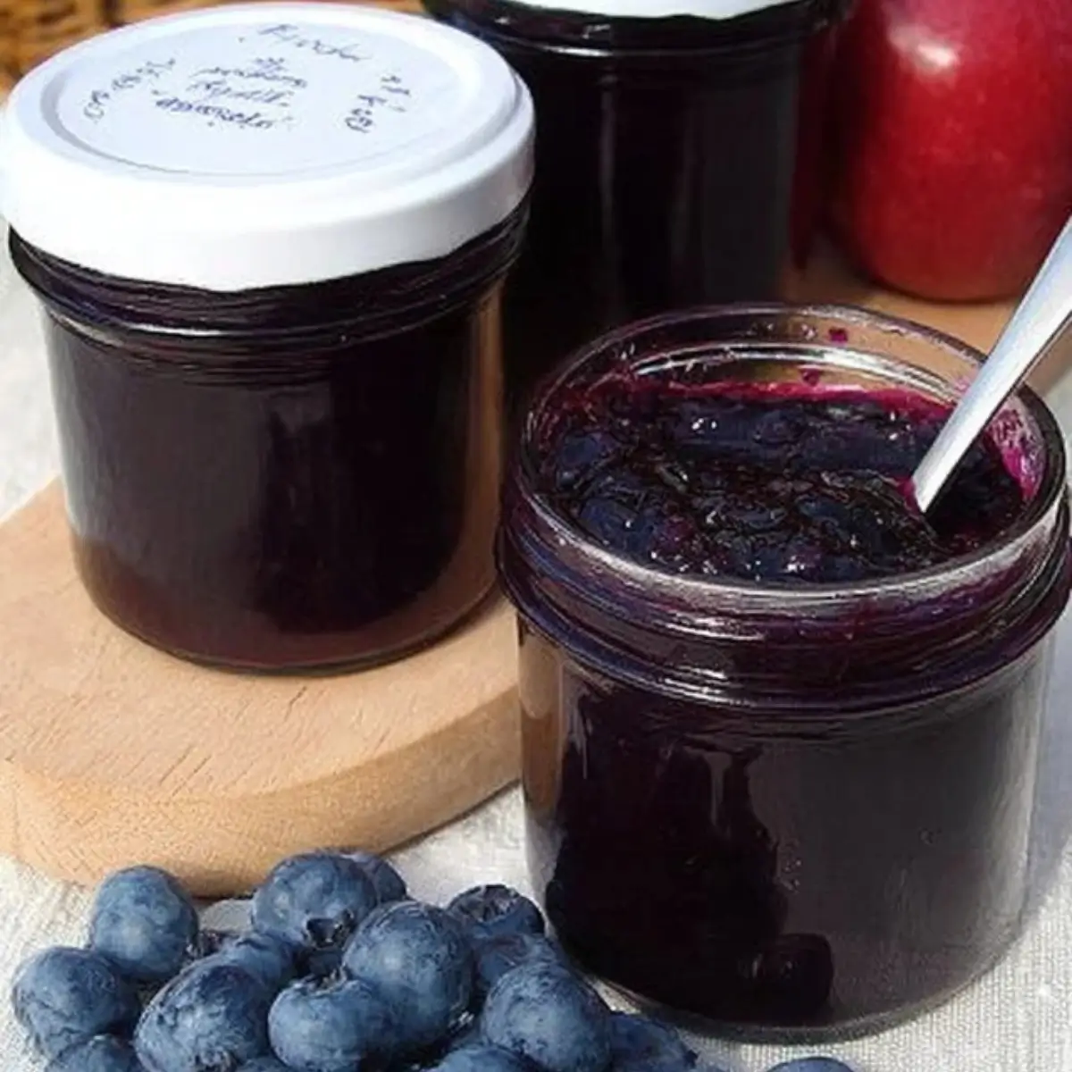 Heidelbeer-Apfel Marmelade