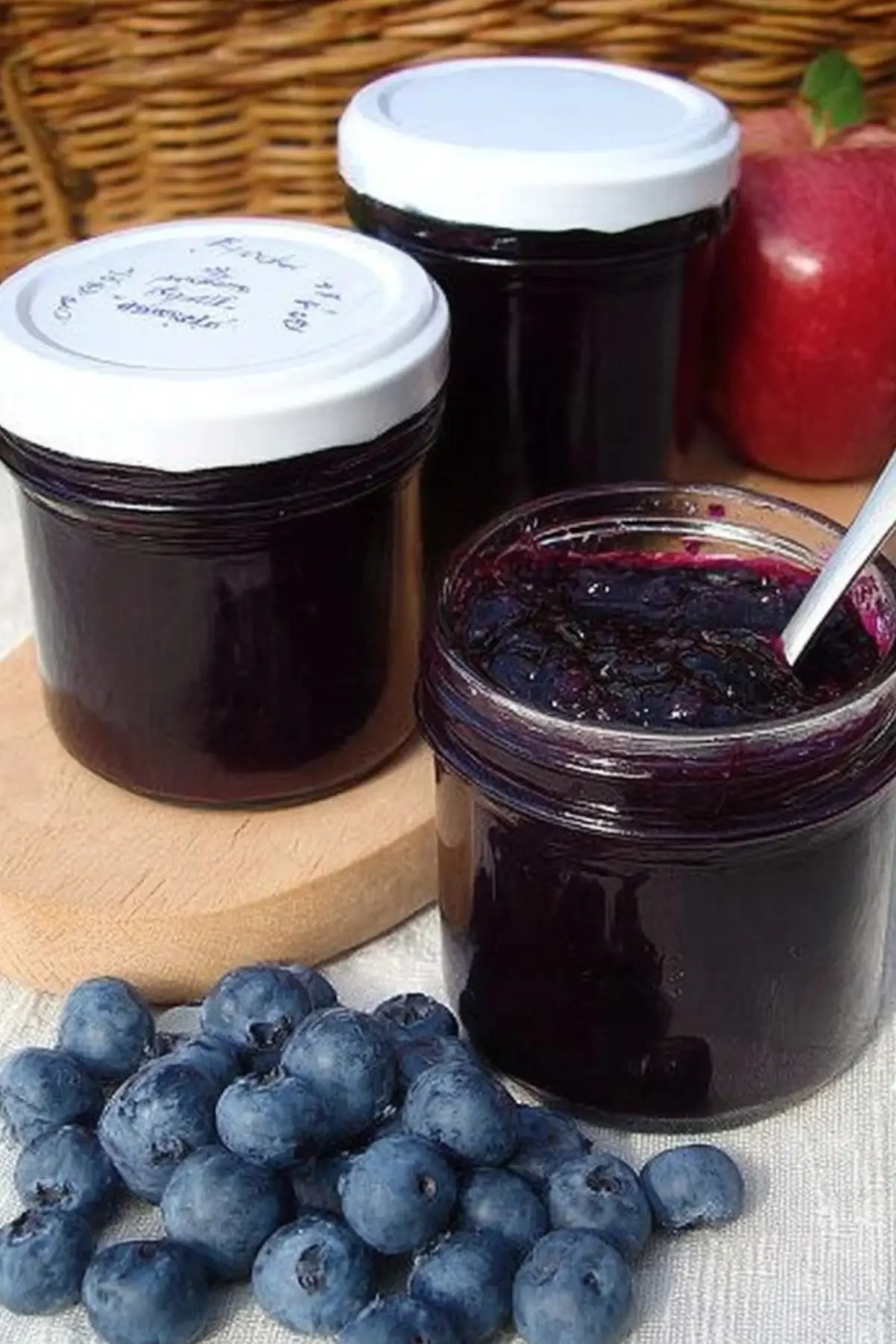 Heidelbeer-Apfel Marmelade