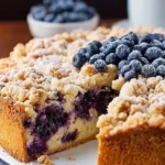 Heidelbeerkuchen mit Streuseln