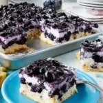 Heidelbeerkuchen vom Blech