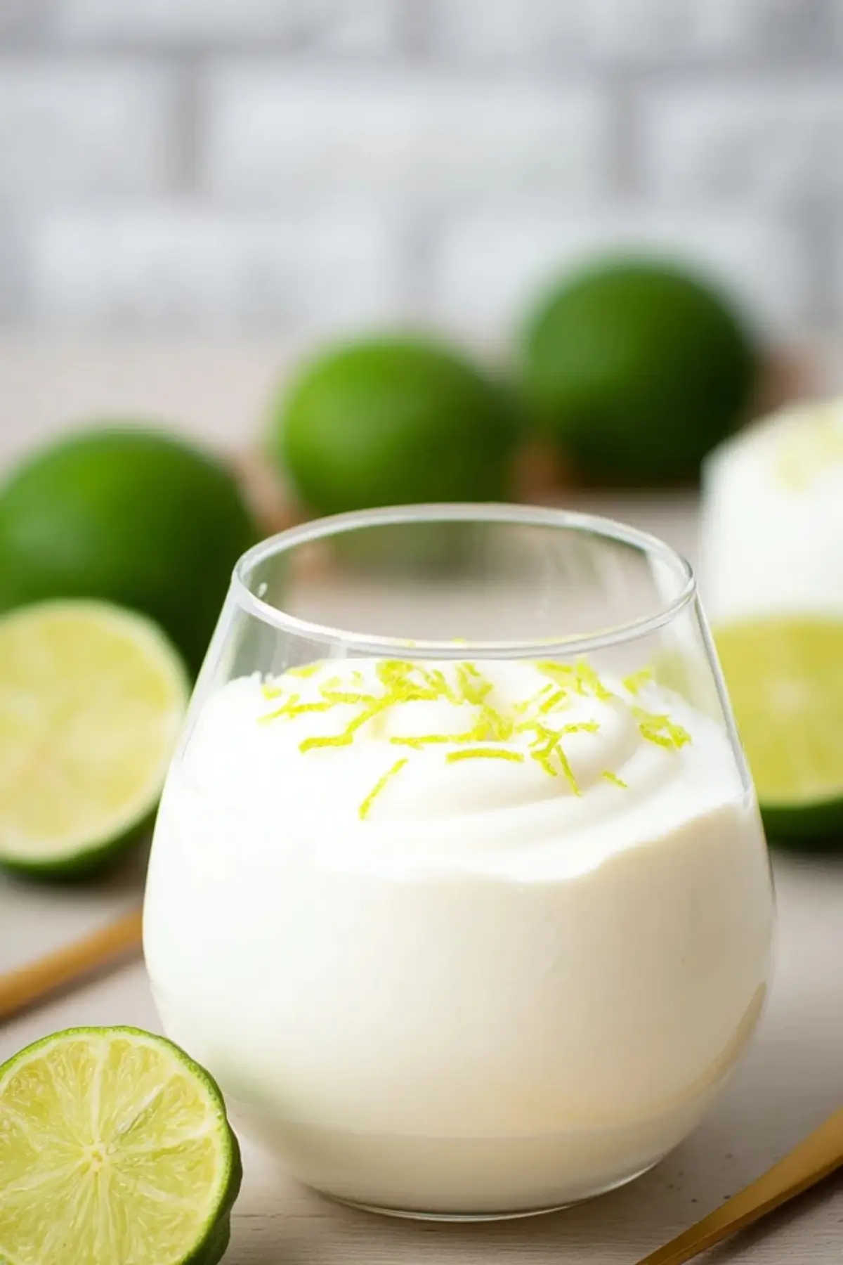 Joghurt Limetten Mousse