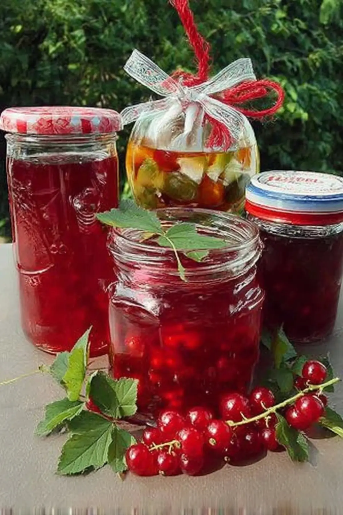 Johannisbeergelee Vanille