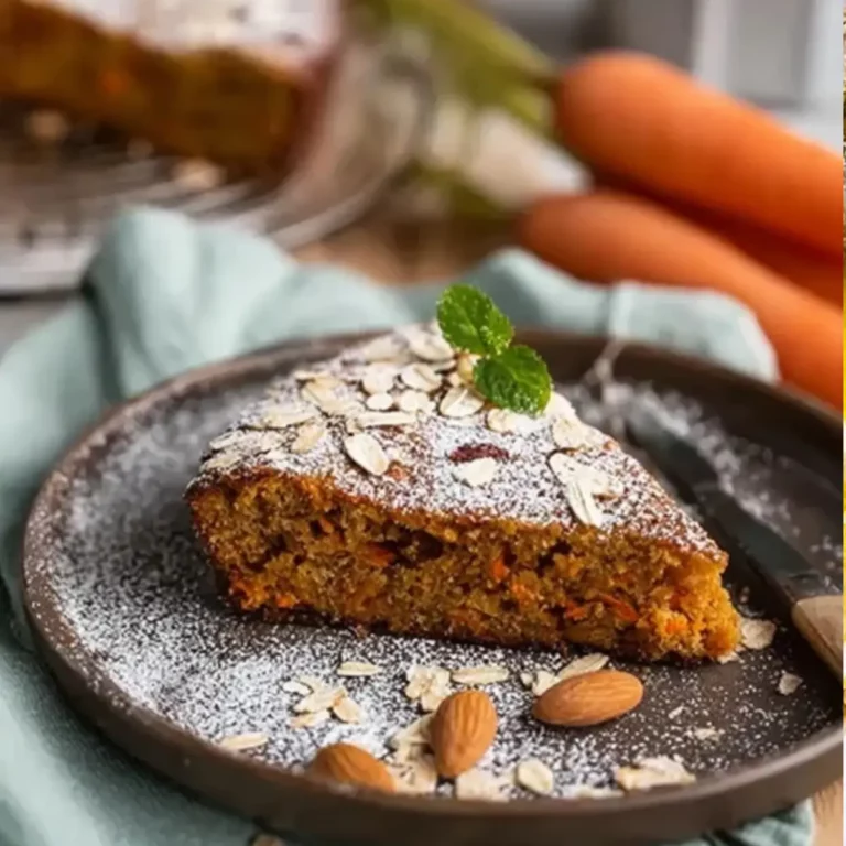Karottenkuchen mit Haferflocken
