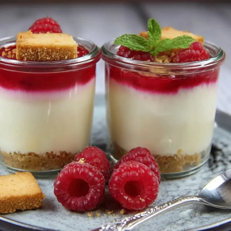 Käsekuchen im Glas
