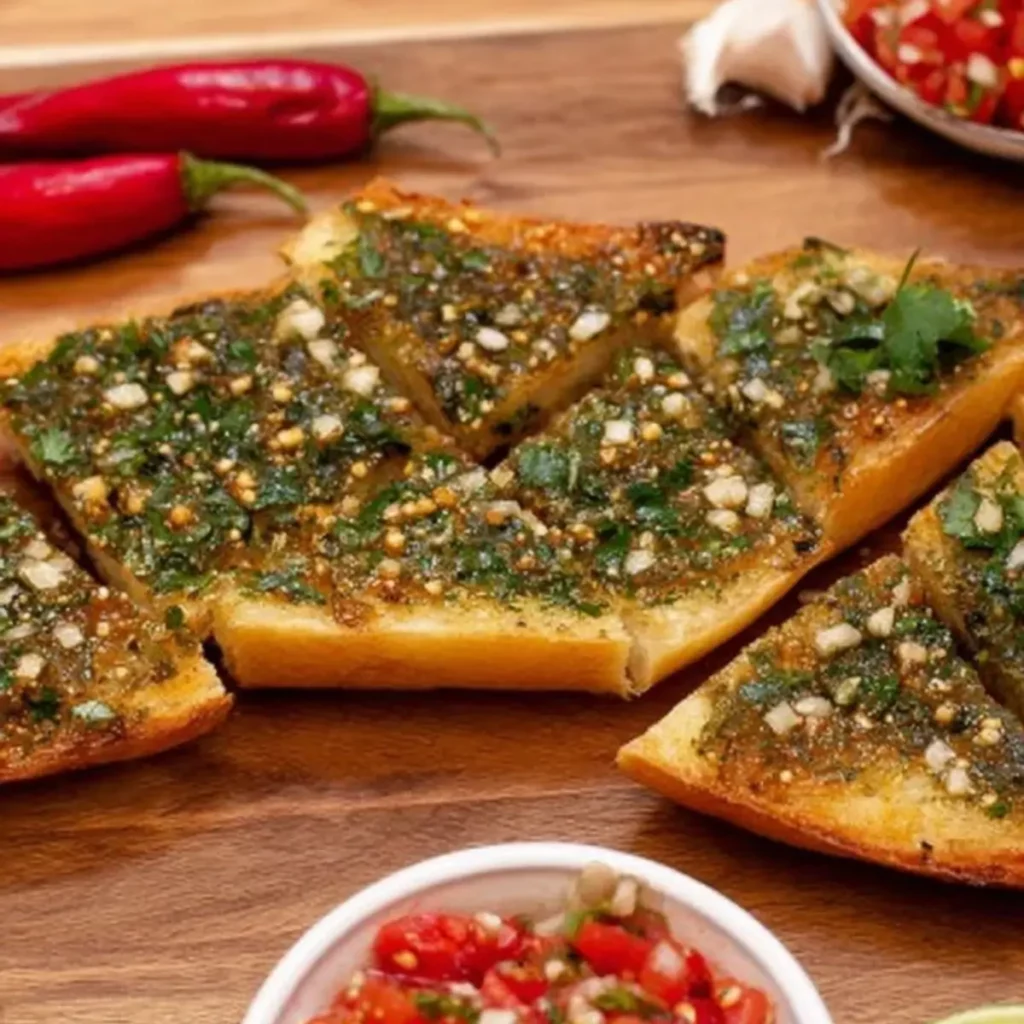 Knoblauchbrot trifft Salsa