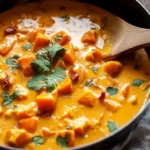 Kürbis-Curry mit Kokosmilch