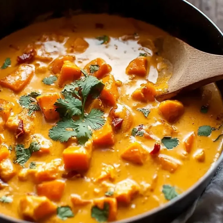 Kürbis-Curry mit Kokosmilch