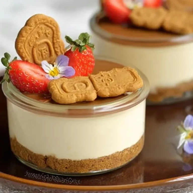 Lotus Cheesecake Dessert