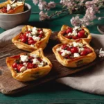 Mediterrane Blätterteigtartelettes