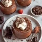 Mousse au Chocolat ohne Ei