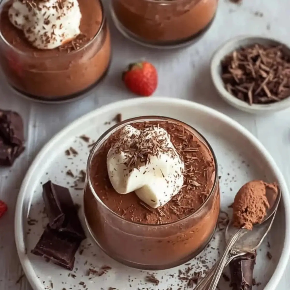Mousse au Chocolat ohne Ei