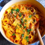 Pasta mit Kürbis und Pilzen
