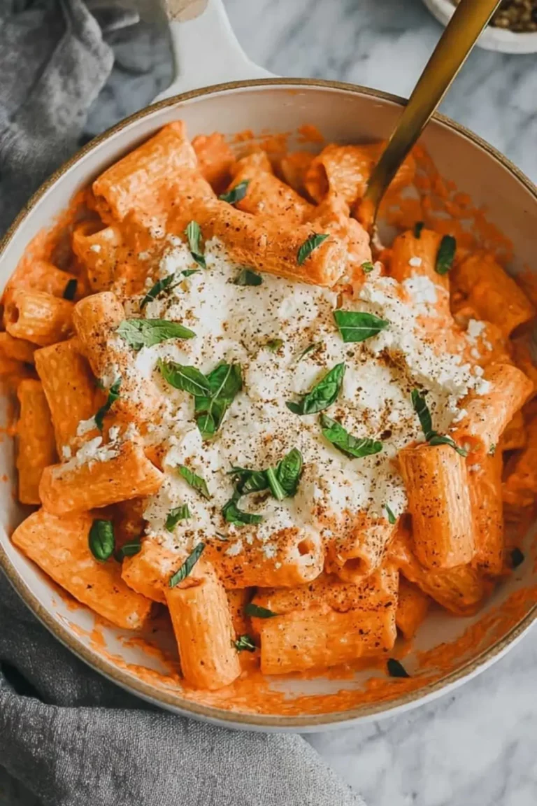 Protein Nudeln mit Hüttenkäse