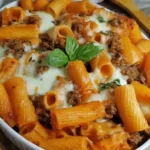 Rigatoni al Forno mit Kürbis